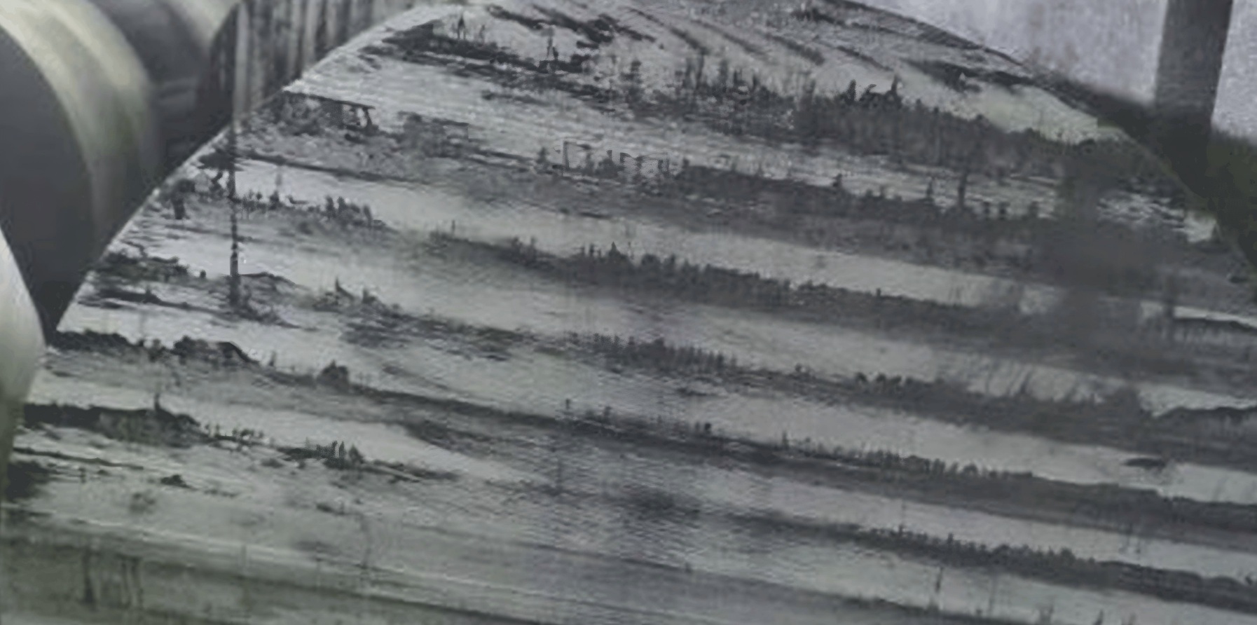Band saw coarse washboarding analysis diagram