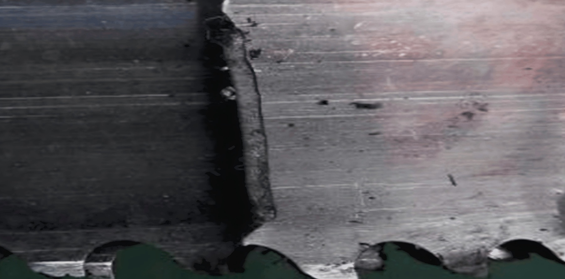 Band saw blade early fracture analysis diagram