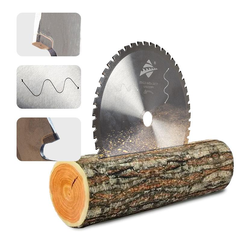 This is a high-quality alloy circular saw blade specifically designed for precise cutting of hardwood and aluminum alloy. Crafted from ultra-hard manganese steel, it emphasizes exceptional durability and cutting performance, suitable for a variety of materials including aluminum sheets, aluminum profiles, honeycomb panels, particleboard, and PVC sheets.