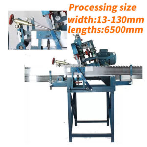 Professional fully automatic gear grinding machine, processing width range 13-130mm, maximum processing length 6500mm, suitable for grinding and repairing the teeth of various saw blades.